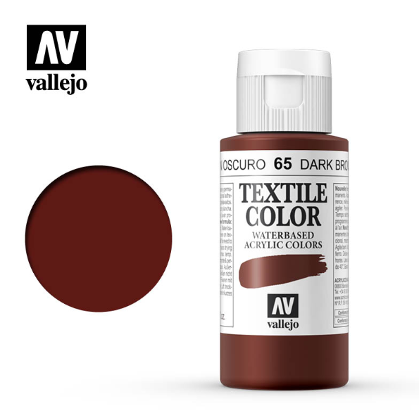 Dark Brown Vallejo Textile Color