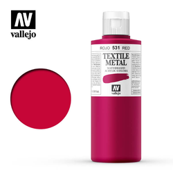 Red Metal Vallejo Textile Color