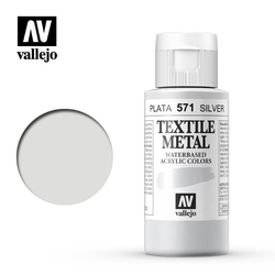 Silver Vallejo Textile Color