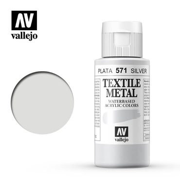 Silver Vallejo Textile Color