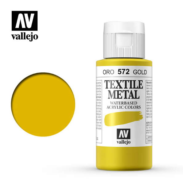 Gold Vallejo Textile Color