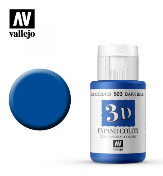 Dark Blue Vallejo 3D Expand Color