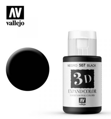 Black Vallejo 3D Expand Color