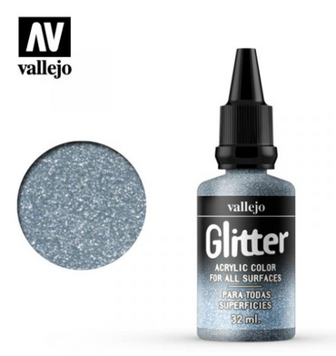 Silver Vallejo Glitter