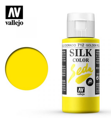 Golden Yellow Vallejo Silk Color / Gutta