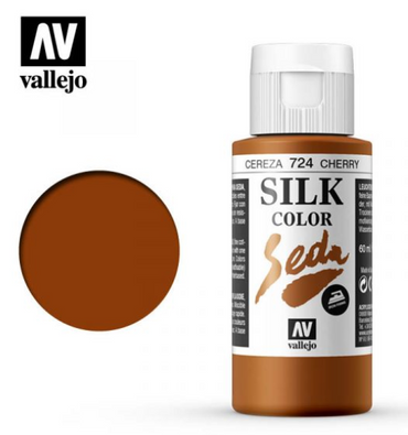Cherry Vallejo Silk Color / Gutta