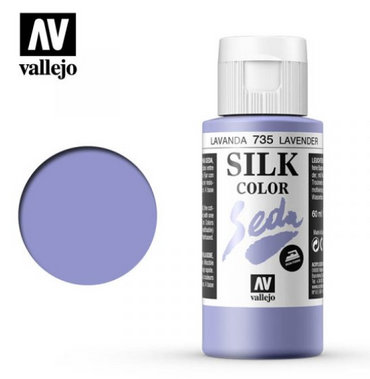 Lavender Vallejo Silk Color / Gutta