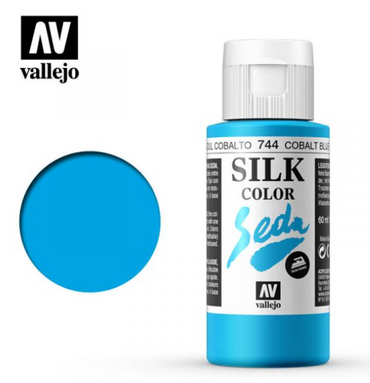 Cobalt Blue Vallejo Silk Color / Gutta
