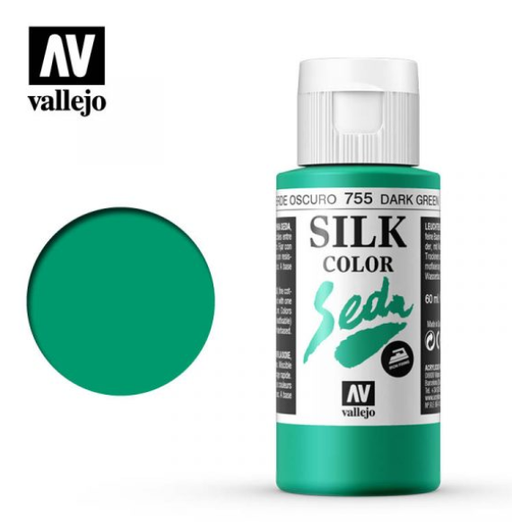 Dark Green Vallejo Silk Color / Gutta
