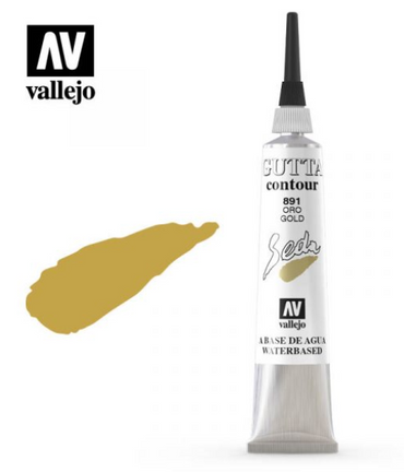 Gold Vallejo Silk Color / Gutta