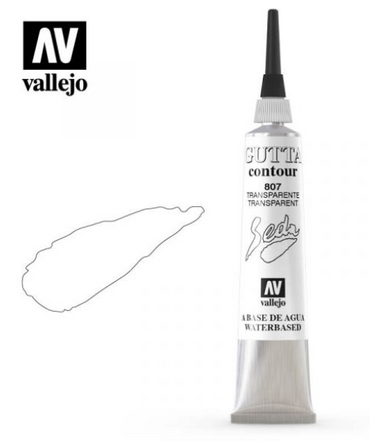 Transparent Vallejo Silk Color / Gutta
