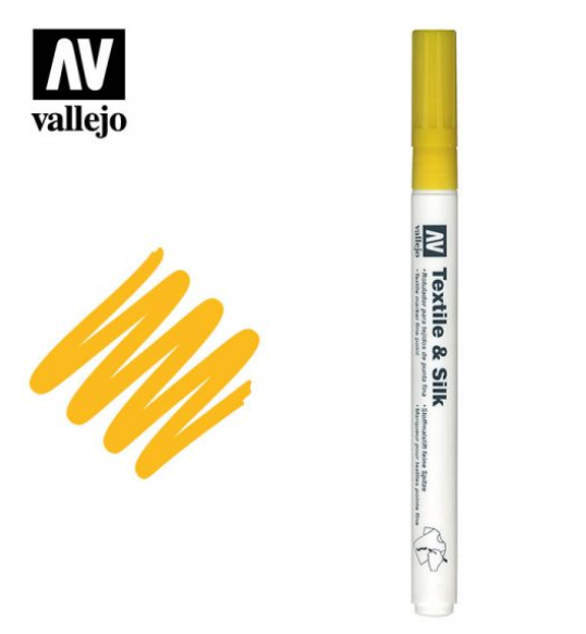Gold Yellow Vallejo Textile Marker
