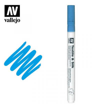 Light Blue Vallejo Textile Marker