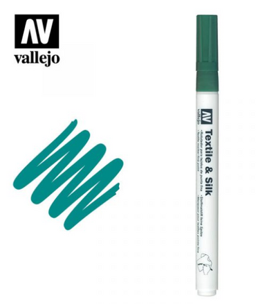 Green Vallejo Textile Marker