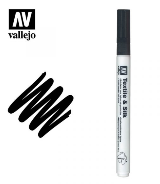 Black Vallejo Textile Marker