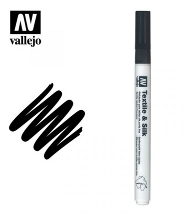 Black Vallejo Textile Marker