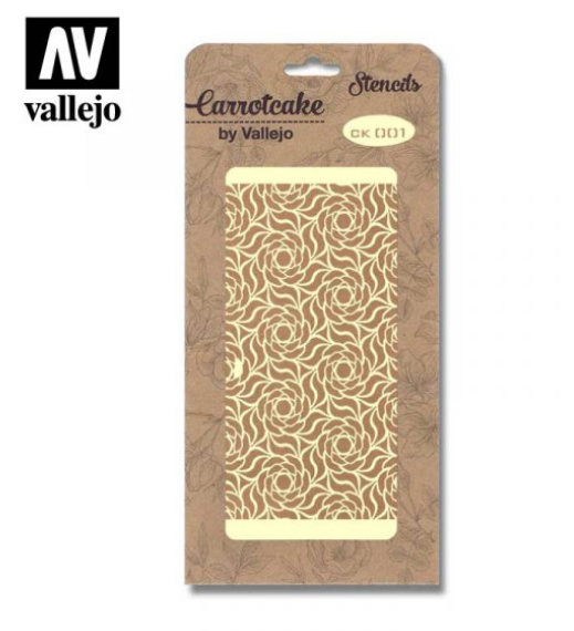 Strange Flowers Vallejo Stencils