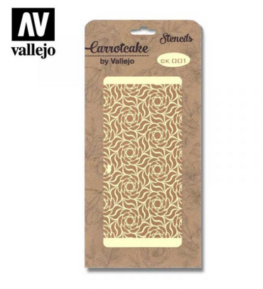 Strange Flowers Vallejo Stencils