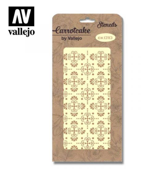 Wall Tiles Vallejo Stencils