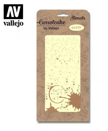 Splatter Ink Vallejo Stencils