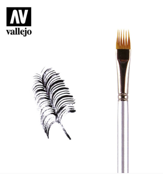Comb brush Vallejo Brushes