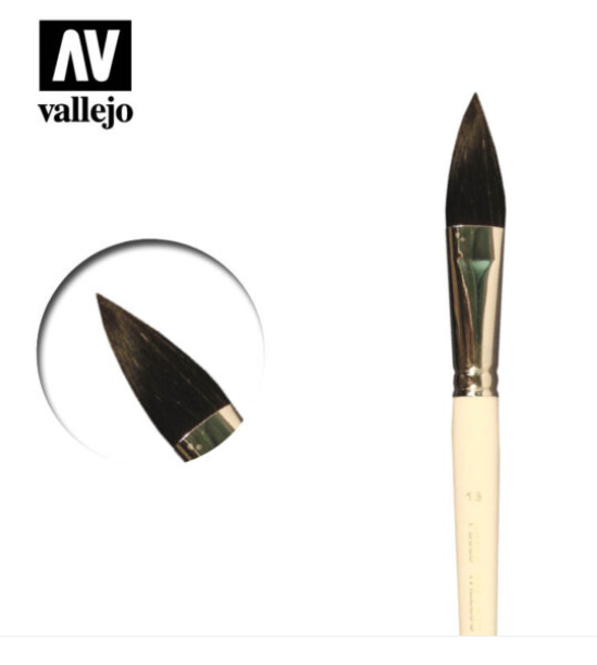 Silk brush Vallejo Brushes