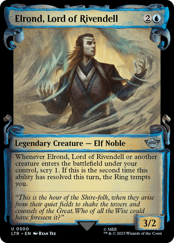 Elrond, Lord of Rivendell [The Lord of the Rings: Tales of Middle-Earth Showcase Scrolls]