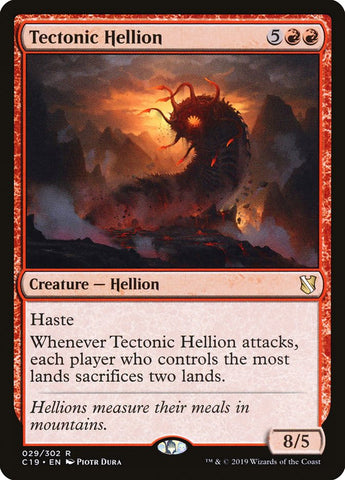 Tectonic Hellion [Commander 2019]