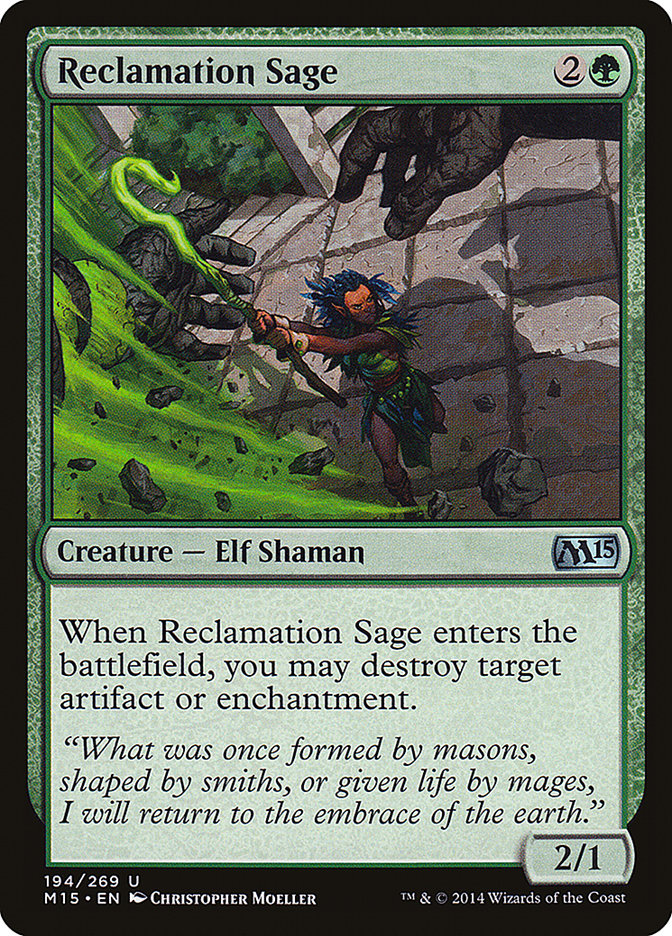 Reclamation Sage [Magic 2015]