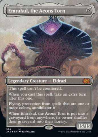 Emrakul, the Aeons Torn (Textured Foil) [Double Masters 2022]