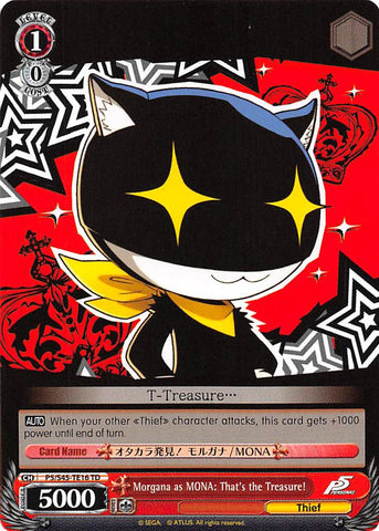 Morgana as MONA: That's the Treasure! (P5/S45-TE16 TD) [Persona 5]