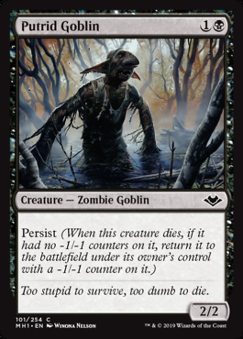 Putrid Goblin [Modern Horizons]