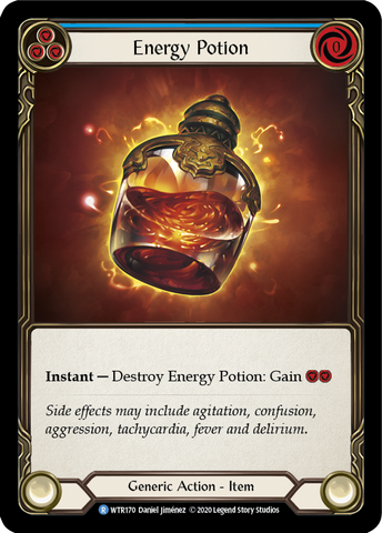 Energy Potion [U-WTR170] (Welcome to Rathe Unlimited)  Unlimited Rainbow Foil