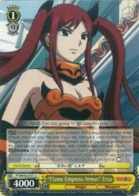 "Flame Empress Armor" Erza (FT/EN-S02-011 U) [Fairy Tail ver.E]