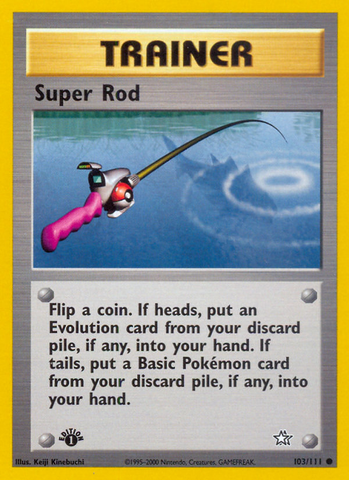 Super Rod (103/111) [Neo Genesis 1st Edition]
