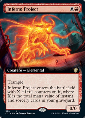Inferno Project (Extended Art) [Commander 2021]