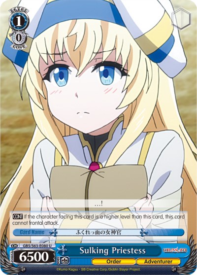 Sulking Priestess (GBS/S63-E080 U) [Goblin Slayer]