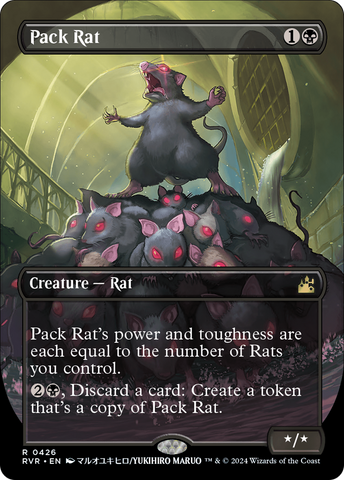 Pack Rat (Anime Borderless) [Ravnica Remastered]