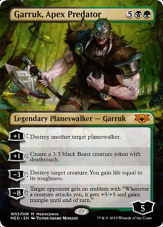 Garruk, Apex Predator [Mythic Edition]