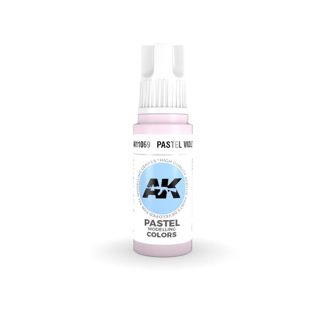 AK 3rd GEN Acrylic Pastel Violet 17ml - Tistaminis