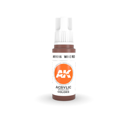 AK 3rd GEN Acrylic Wine Red 17ml - Tistaminis