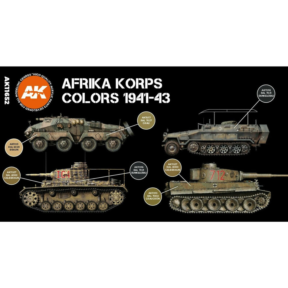 AK Interactive 3G Afrika Korps New - Tistaminis