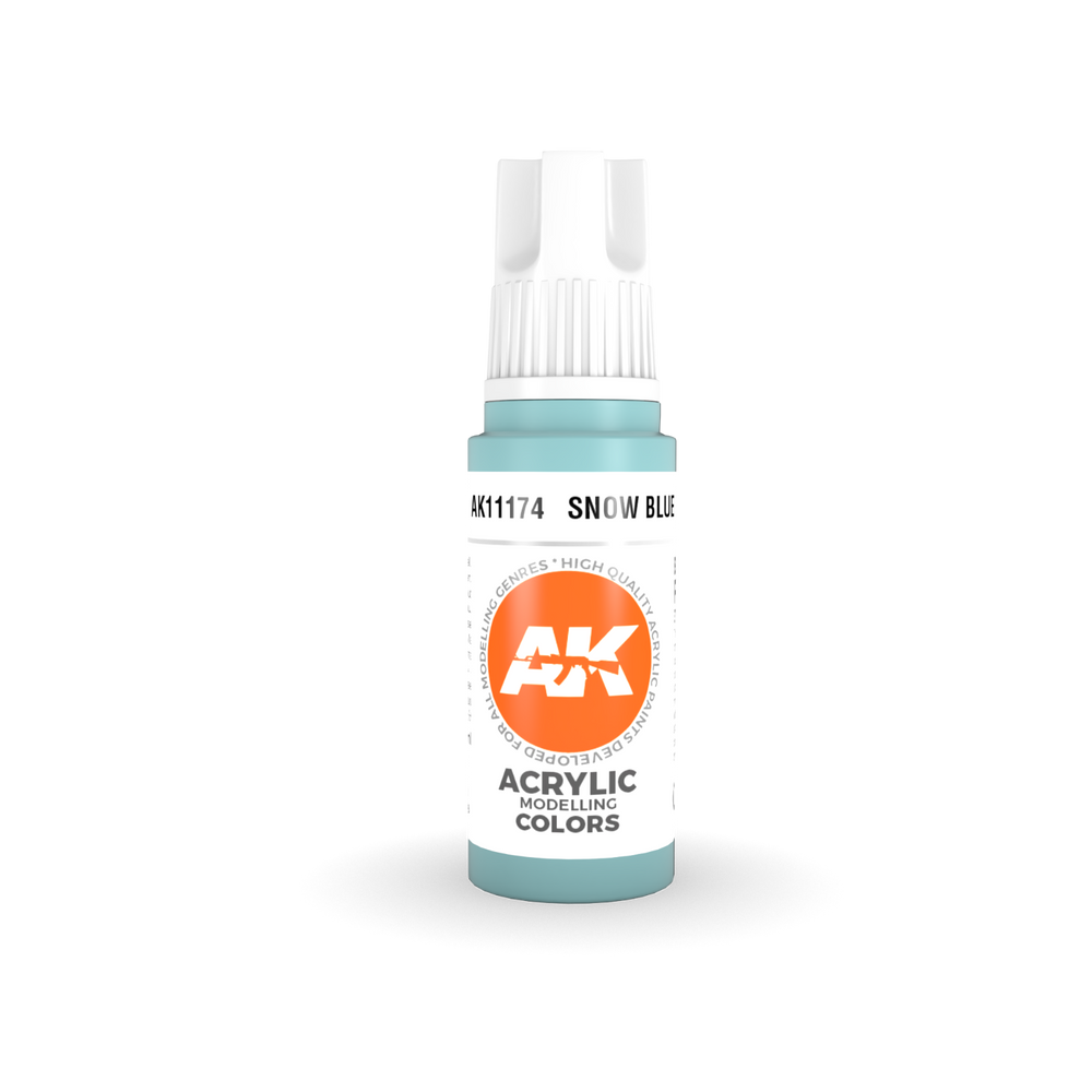 AK 3rd GEN Acrylic Snow Blue 17ml - Tistaminis