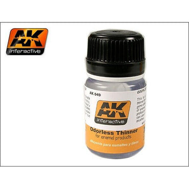 AK Interactive AK050: Thinner Odorless thinner for enamel and oil