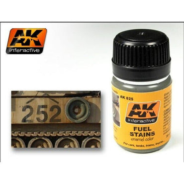 AK Interactive Weathering Fuel Stains (AK025) - Tistaminis