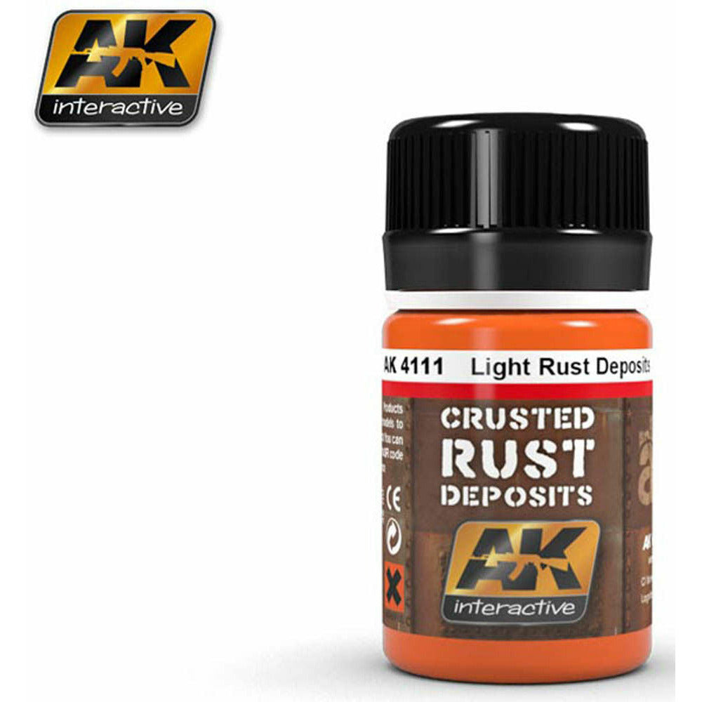 AK Interactive Weathering Light Rust Deposits (AK4111) - Tistaminis