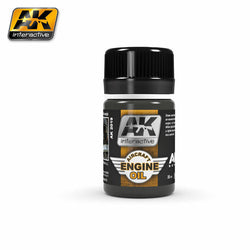 AK Interactive Weathering Aircraft Engine Oil (AK2019) - Tistaminis