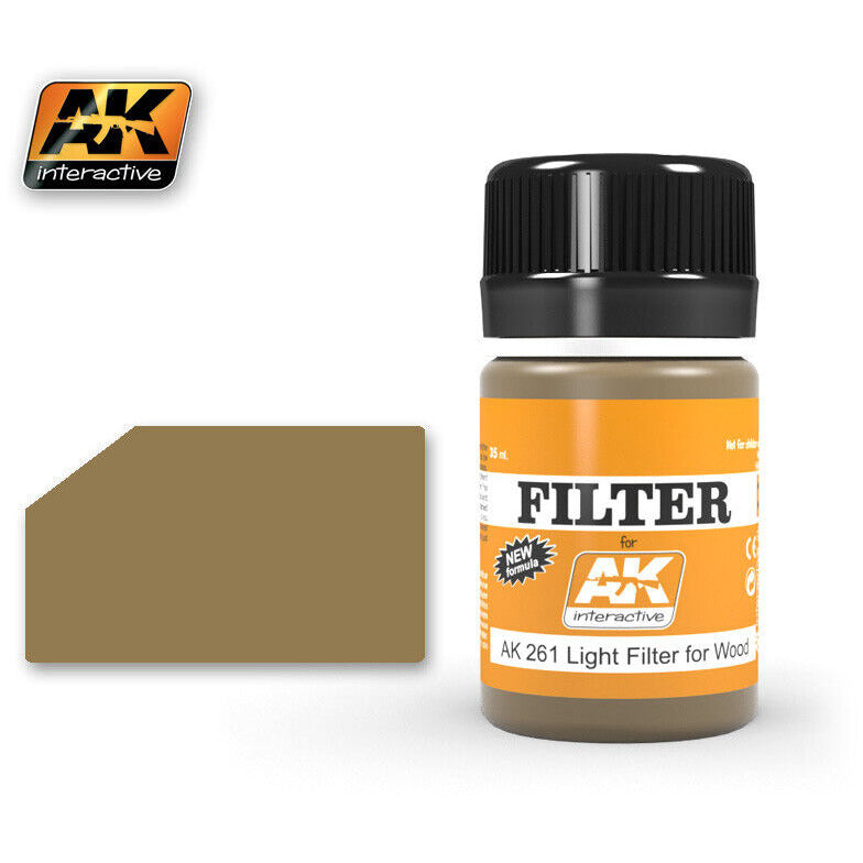 AK Interactive Weathering Light Filter for Wood (AK261) - Tistaminis
