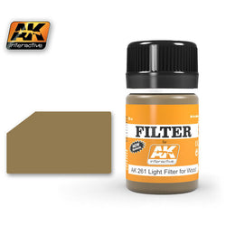 AK Interactive Weathering Light Filter for Wood (AK261) - Tistaminis