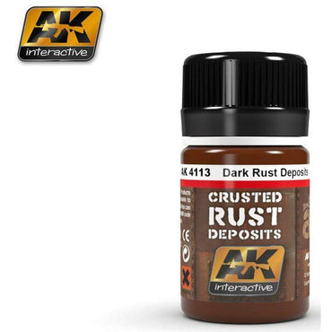 AK Interactive Weathering Dark Rust Deposits (AK4113) - Tistaminis
